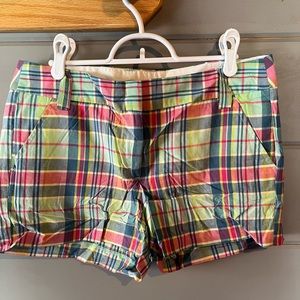 J.Crew Factory madras shorts